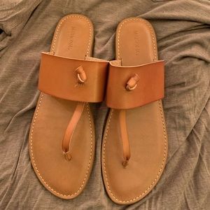 Faux Leather Merona Slide on sandals